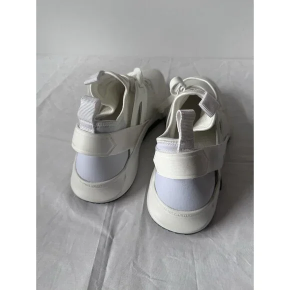 TOM FORD Alcantra & Neoprene Jago Sneakers in White